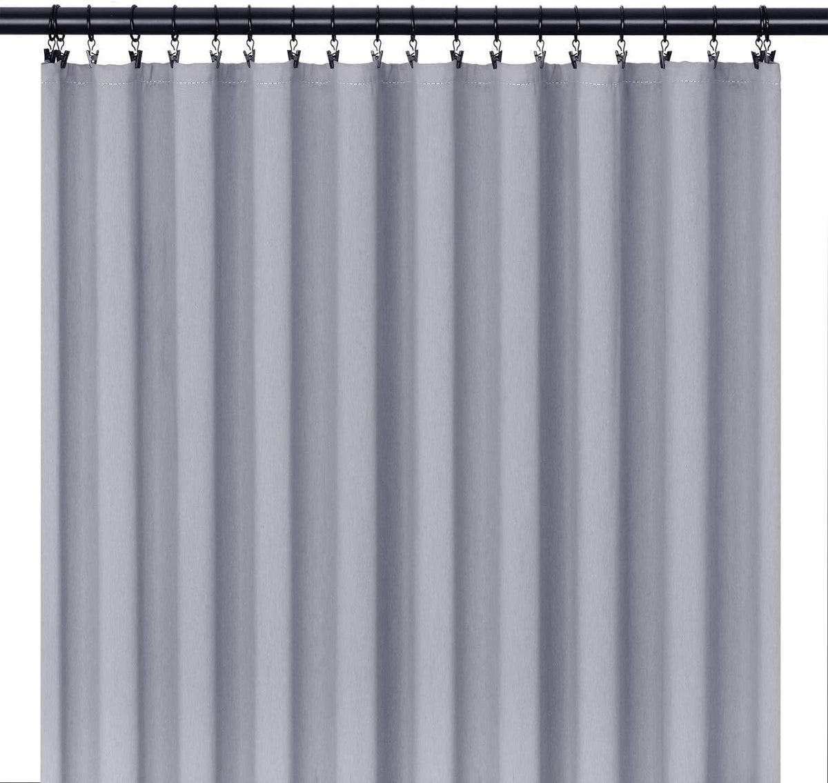 SPLF 36 pack metal curtain rings with clips - detail image 5